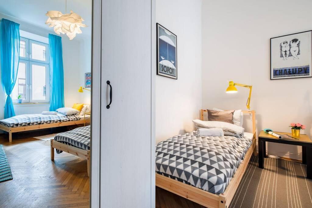 Blue Peace-apartment With Free Parking In Center For 1-6 People * Cracovia